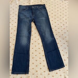 Levi's Blue Bootcut Jeans Classic Denim